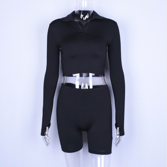 Don't Sweat It Biker Short Co-Ord - Picture 3 of 6